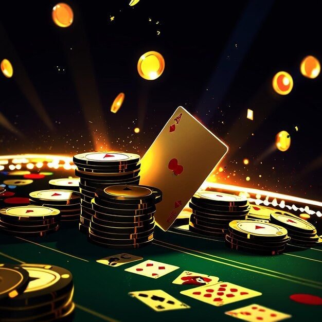 Perangkat mobile yang menampilkan ikon taruhan olahraga dan kasino